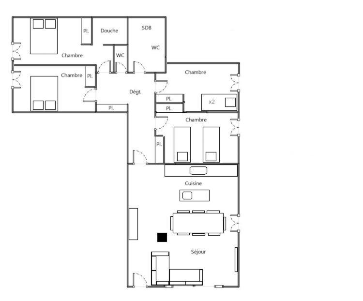 Appartement En Chalet 4 Etoiles Huez Εξωτερικό φωτογραφία